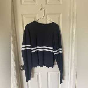 Brandy Melville Navy long sleeve